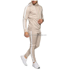 Conjuntos de Sudadera con Capucha y Pantalones Deportivos Personalizados para Hombre, Sudadera con Capucha de Doble Cremallera y Conjunto de Pantalones Cortos de Algodón, Conjunto de Dos Piezas para Hombre - Product Image 1