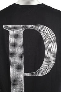T-shirts personnalisés pour hommes, manches courtes en coton, impression de logo, impression de strass - Product Image 4