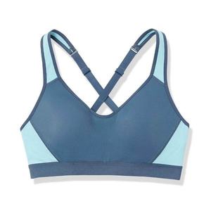 Custom Logo Women's Gym Sports Bra Breathable Seamless High Impact Four Way Stretch Yoga Workout Fitness <b>Crop</b> <b>Top</b> Lightweight De - Product Image 4