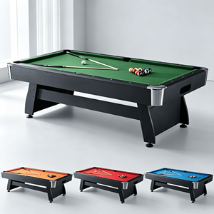 Table <span class=keywords><strong>de</strong></span> billard multifonction 3 en 1 en MDF <span class=keywords><strong>de</strong></span> 7 pieds fabriquée en Chine, avec système <span class=keywords><strong>de</strong></span> retour automatique des billes - Product Image 3