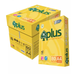 Fournitures de papeterie de qualité supérieure avec papier copie A4 Ik Plus pour les acheteurs en gros, surface lisse, qualité supérieure, feuilles 100 % blanches - Product Image 5