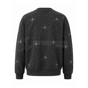 Sweat-shirts pour hommes avec strass, sweat-shirts pour hommes avec strass de qualité supérieure, pour une mode décontractée et un usage quotidien - Product Image 4