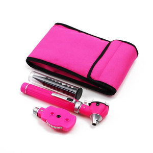 <b>Optic</b> Mini Otoscope Opthalmoscope Set with Protective Pouch Premium Diagnostic <b>Instrument</b> Kit for Ear and Eye Examination - Product Image 5