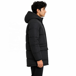 Custom Men's Hooded Puffer <b>Jacket</b> <b>Winter</b> Spring Insulated Quilted Parka Wholesale Men's <b>Jackets</b> OEM <b>Waterproof</b> Outdoor Coat USA - Product Image 4
