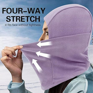 Balaclava coupe-vent pour moto, course à pied, randonnée, disponible en toutes les couleurs, design unique, masque intégral, style streetwear, look décontracté - Product Image 5