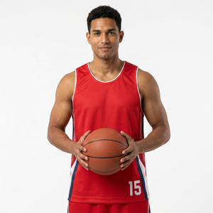 <b>Power</b> Hint Customizable Size Moisture Wicking Basketball Uniform Sublimation Printing New Design Sports Wear Reversible Jersey - Product Image 5