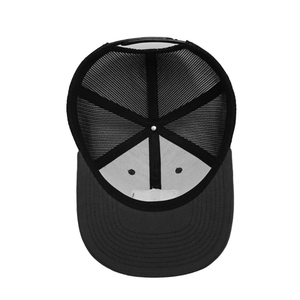 Wholesale Classic Leather Patch Mesh Trucker <b>Hat</b> 6 Panel Dad <b>Hat</b> with Patch Embroidery Logo Cotton Twill Outdoor Fishing Cap OEM - Product Image 5