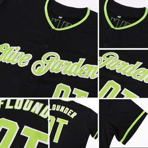 Camiseta Deportiva Personalizada de Béisbol con Sublimación OEM, 100% Poliéster, Cierre de Botones, Nombre y Número del Equipo - Product Image 3