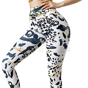 Leggings Deportivos Sublimados para Mujer, Poliéster y Spandex Premium, Cintura Alta, Ajuste Cómodo, Ropa Deportiva para Yoga y Ejercicio - Product Image 3