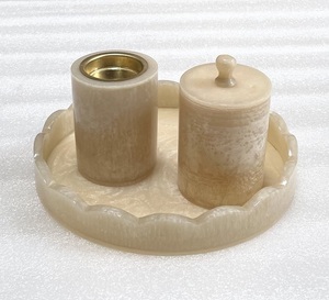 Best Style Design Resin Bakhoor Burner Tray <b>Set</b> Resin Mubkhar Tray <b>Set</b> Incense Burner Tray <b>Set</b> Loban At factory Wholesale Price - Product Image 2