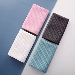 Serviettes en coton en gros, grammage élevé, douces, lisses, séchage rapide, qualité export, production OEM, serviettes de visage premium - Product Image 4