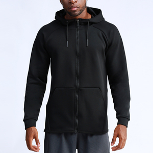 Sudadera con Capucha Gris de Alta Calidad para Hombre, Diseño con Cierre Completo, Estilo Deportivo, Logotipo Frontal, Chaqueta para Senderismo y Running - Product Image 4