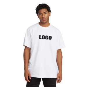 T-shirts Homme Grande Taille 100% Coton de Haute Qualité, Impression Sérigraphique Personnalisée, Vêtements Oversize 2026, T-shirts Vierge en Gros - Product Image 1