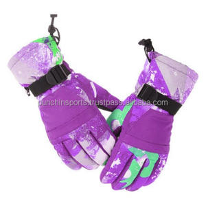 Gants de ski sur mesure pour hommes, bonne qualité, hiver, épais, imperméables, gants de snowboard, gants de sport en polyester, vente en gros - Product Image 3