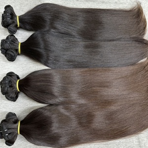 Extensions de cheveux Dream Hair Premium Baby Hair à double trame, cheveux vierges vietnamiens, cuticules alignées, lisses et soyeux, aspect naturel, fabrication à la machine - Product Image 5