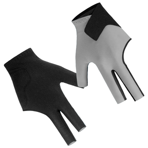 Gant de billard Geo Brothers à trois doigts, demi-doigts, extensible, en polyester, antidérapant, unisexe, ambidextre, pour l'été, pour le billard et le snooker, à enfiler - Product Image 1