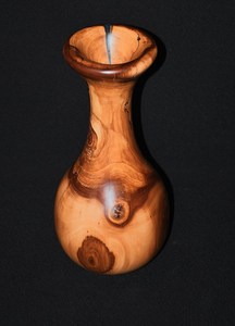 Jarrón de Madera Moderno, Ecológico y Hecho a Mano, Elegante Maceta Natural, Adorno Elegante para el Hogar, Regalo para Diwali - Product Image 2