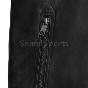Chaqueta de Cuero para Mujer con Logotipo Personalizado, Ropa Casual, Chaqueta de Cuero para Mujer de la Mejor Calidad, Venta Directa de Fábrica, OEM - Product Image 4