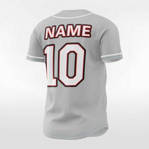 Camiseta de Béisbol Sublimada Transpirable Personalizada con Estampado Completo, Uniforme Deportivo para Hombres, Mujeres y Jóvenes - Product Image 4