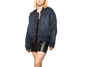 Blouson Bomber d'Hiver pour Femme, Personnalisé, en Nylon Léger, Tendance Streetwear, Vêtement d'Extérieur, Fabricant et Fournisseur OEM - Product Image 4