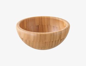 Bol de service en bois écoresponsable fait main – Vaisselle moderne, élégante et fonctionnelle, soigneusement conçue pour les acheteurs commerciaux - Product Image 4