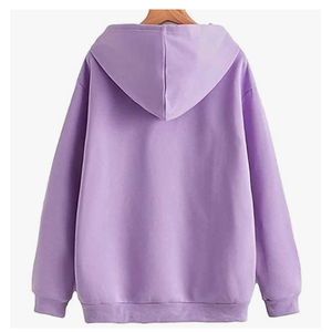 เสื้อฮู้ดดี้โอเวอร์ไซส์สำหรับเด็กผู้หญิง สไตล์ใหม่ ยูนิเซ็กซ์ ผ้าฝ้าย ใส่ได้ในฤดูหนาว ระบายอากาศได้ดี มีซับใน คุณภาพสูง รับสกรีนโลโก้ตามสั่ง ซักได้ ขนาดตามสั่ง - Product Image 6