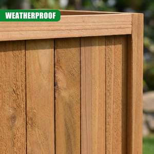 Jardinières en bois pour plantes, pots de fleurs, jardinières de fenêtre, bacs surélevés pour plantes d'intérieur et d'extérieur - Product Image 5