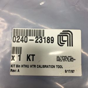 ชุดเครื่องมือปรับเทียบ AMAT 0240-23189, ขนาด 8 นิ้ว HTHU HTR - อุปกรณ์และอะไหล่เซมิคอนดักเตอร์ระดับโลกที่เชื่อถือได้ - Product Image 5