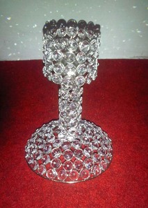 OMKAAR Handmade <b>Candelabra</b> Aluminum Five Lights Red White Black Silver Wedding Home Decoration Durable - Product Image 4