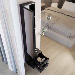 Specchio a Figura Intera Extra Large 30x40x160 cm, Armadietto con Specchio Semplice ed Elegante per Trucco e Vanità - Product Image 6