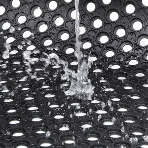Tappetino Antifatica Industriale per Cucina con Drenaggio 60*90cm, Antiscivolo in Gomma Esagonale Multifunzionale per Bar e Cucina, Spedizione Gratuita - Product Image 5