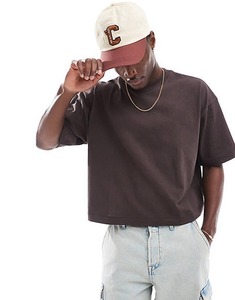 Custom Logo High Quality Heavy <b>Weight</b> Regular Fit 100% Cotton Drop Shoulder <b>Blank</b> Casual T Shirts for Men - Product Image 1