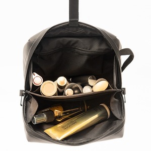 Dark gray business <b>toiletry</b> bag travel <b>storage</b> bag portable cosmetic bag - Product Image 5