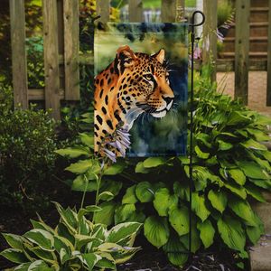 Bandiera da Giardino Etnica con Motivo Leopardato, Multicolore, Decorativa per Cassetta delle Lettere, Banner per Patio, Opere d'Arte e Aiuole - Product Image 2