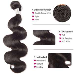 Extensions à clipser en cheveux indiens Remy de différents types, lisses ou bouclés, directement de l'usine à prix d'usine - Product Image 2