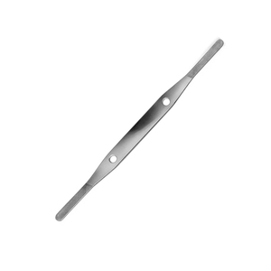 Lima ortopédica de doble punta de 215 mm, instrumento quirúrgico de acero inoxidable con hoja cruzada dentada de 6.5 mm y 7.5 mm para modelado óseo - Product Image 5