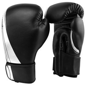 Gants de boxe en cuir PVC respirant de haute qualité en gros, tailles personnalisées pour l'entraînement en extérieur unisexe, sports de combat, service OEM - Product Image 6