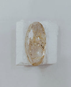 รูปไข่ขนาด39X17X10มม. น้ำหนัก61Ct หินทับทิมธรรมชาติเจียระไนอย่างดีเยี่ยมอัญมณีสีทองแบบหลวมสำหรับทำเครื่องประดับ - Product Image 2