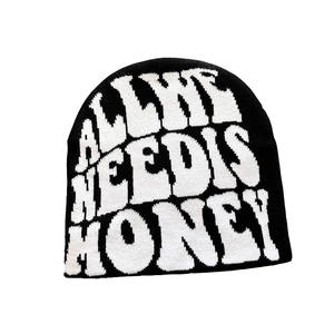 Gorro de Invierno Unisex de Acrílico con Logotipo Personalizado, Gorro con Lazos de Puntos, Camuflaje, Bordado 3D, Proveedor Mayorista - Product Image 1