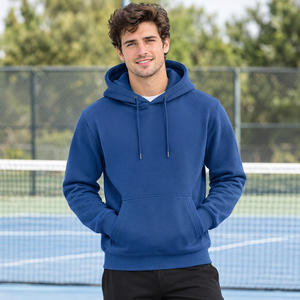 Fabricant de sweats à capuche surdimensionnés pour hommes, en molleton épais, avec design personnalisé, manches longues, production de vêtements pour les entreprises de prêt-à-porter - Product Image 5