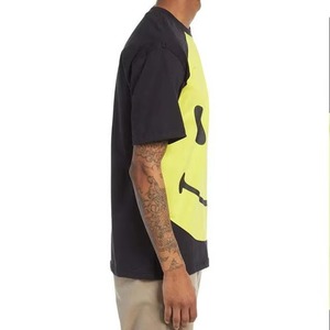 Camiseta de alta calidad para hombre, de manga corta, con impresión de logotipo personalizado, fabricada en jersey de poliéster y algodón, de fábrica. - Product Image 4