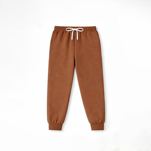 <b>Men</b> Jogger Sweatpants Cotton Fleece Fabric Loose Fit <b>Elastic</b> Waist Cuffed Leg Warm Casual Streetwear Training <b>Trousers</b> - Product Image 3
