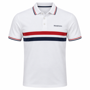 Camiseta de Hombre Personalizada con Logotipo Bordado, Tejido Sólido, Cómoda, de Secado Rápido, Informal, de Alta Calidad, 100% Algodón - Product Image 1