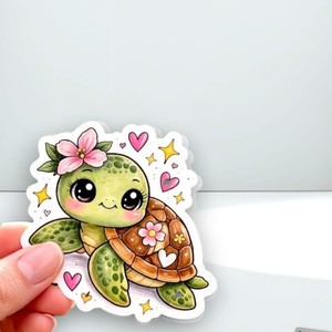 Cute Turtle Diamond Acrylic Eyelash Extension Holder Palette Flowers Hearts Design Reusable Multifunctional Magnetic Lash <b>Tool</b> - Product Image 4