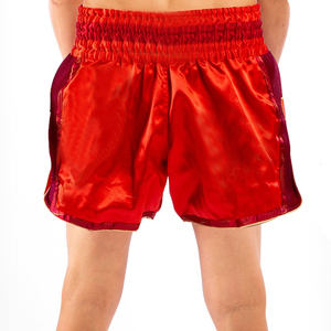 Pantalones Cortos de Muay Thai, Ropa de MMA, Pantalones Cortos de Kickboxing, Pantalones Cortos Negros de Satén para Lucha MMA, Pantalones Cortos para Artes Marciales de Muay Thai de Tailandia - Product Image 2