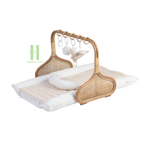 Hnh CRAFT เด็กเล่นยิมกรอบหวายสีรุ้งเล่นยิมประกอบง่ายออกแบบได้ตามต้องการขนาดและบรรจุภัณฑ์ในเวียดนาม - Product Image 4