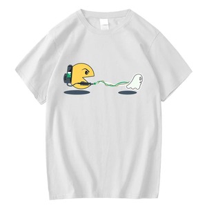 เสื้อยืดคอกลมแขนสั้นทรงสลิมฟิตสำหรับผู้ชาย ขายส่ง ผ้าถักน้ำหนัก 220 กรัม ผลิตจากผ้าฝ้าย/สแปนเด็กซ์ 100% ลายเรียบ ไม่หดตัว - Product Image 6