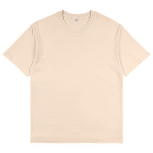 T-shirt en coton uni pour homme, tissu doux et respirant, manches courtes, col rond, vêtement décontracté pour impression, approvisionnement en gros - Product Image 1