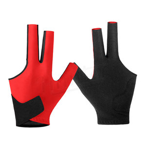 Guantes de Billar de Tres Dedos de Buena Calidad al por Mayor, Guantes Personalizados de Tres Dedos en Todos los Colores - Product Image 2
