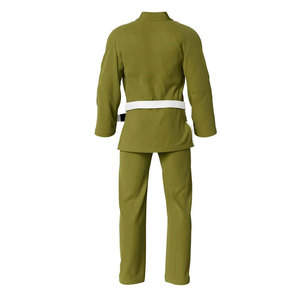 Uniforme de Karate Verde Oliva para Hombre, 100% Algodón, Corte Regular, Conjunto de Ropa Duradera para Artes Marciales, Talla Adulto - Product Image 3